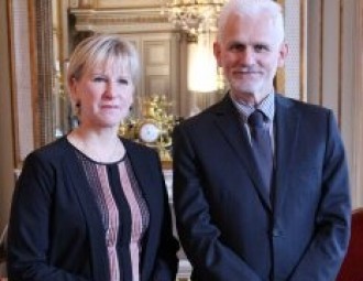 Ales Bialiatski: Sweden will continue to insist on liberation of Belarusan political prisoners
