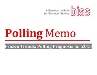 BISS: Frozen Trends. Polling Prognosis for 2013