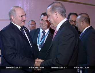 Lukashenka met with Turkey President