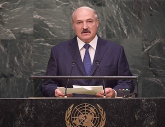 Lukashenka at the UN rostrum: Why are you throwing an incumbent president out of office?