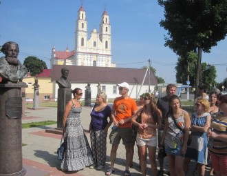 BAJ festival in Hlybokaje: Wikipedia, sport, and heat